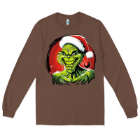 Chestnut Grinch Long Sleeve Tee - Unal Design