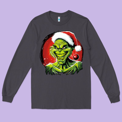 Long Sleeve Tee Grinch