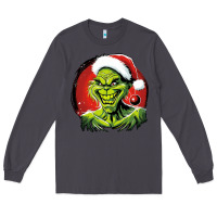 Smoke Grinch Long Sleeve Tee - Unal Design