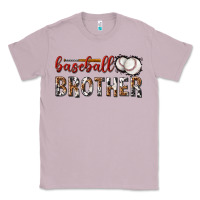 Lilac baseball brother with leopard Classic Tee - texasbilliewilder