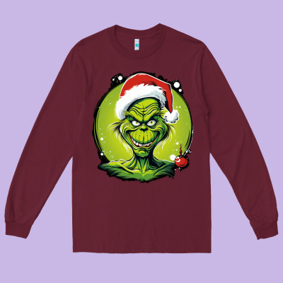 Long Sleeve Tee Grinch