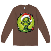 Chestnut Grinch Long Sleeve Tee - Unal Design