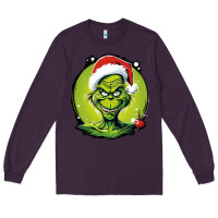 Plum Grinch Long Sleeve Tee - Unal Design