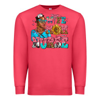 Cardinal afro wife mom nurse Premium Sweatshirt - AdoDesignShop