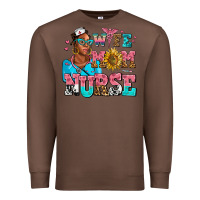 Chestnut afro wife mom nurse Premium Sweatshirt - AdoDesignShop