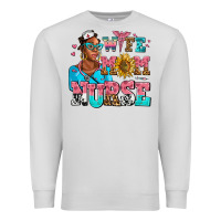 Dove Grey afro wife mom nurse Premium Sweatshirt - AdoDesignShop
