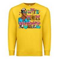 Lemon afro wife mom nurse Premium Sweatshirt - AdoDesignShop