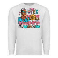 Oatmeal Heather afro wife mom nurse Premium Sweatshirt - AdoDesignShop