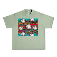 Oil Green baseball Urban Heavy Tee - Artiststas