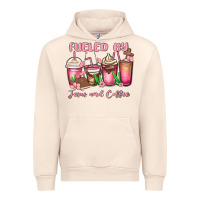 Sandshell fueled by jesus and coffee Urban Hoodie - MaliasSmallBusiness