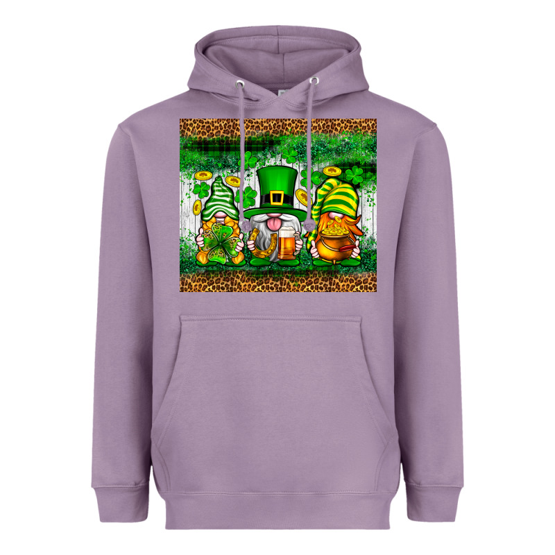 St. Patrick's Day Gnomies Tumbler St. Patricks Day Heavyweight Hoodie by Neo Western | Teevron