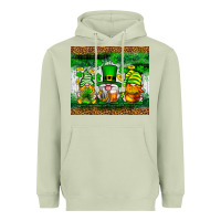 Matcha St. Patrick's Day gnomies tumbler St. Patricks Day Heavyweight Hoodie - Neo Western