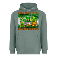 Sage St. Patrick's Day gnomies tumbler St. Patricks Day Heavyweight Hoodie - Neo Western
