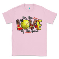 Bubblegum Pink for the love of the game softball Classic Tee - Zillion Design Studio