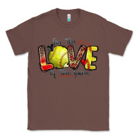Chestnut for the love of the game softball Classic Tee - Zillion Design Studio