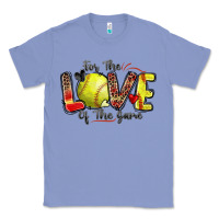 Colony Blue for the love of the game softball Classic Tee - Zillion Design Studio