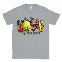 Heather Grey for the love of the game softball Classic Tee - Zillion Design Studio