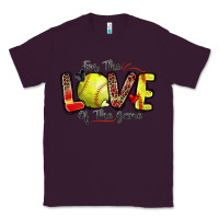 Plum for the love of the game softball Classic Tee - Zillion Design Studio