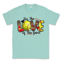 Seafoam for the love of the game softball Classic Tee - Zillion Design Studio