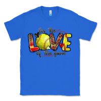 True Royal for the love of the game softball Classic Tee - Zillion Design Studio