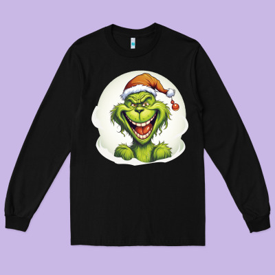 Long Sleeve Tee Grinch