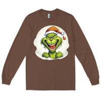 Chestnut Grinch Long Sleeve Tee - Unal Design