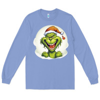 Colony Blue Grinch Long Sleeve Tee - Unal Design