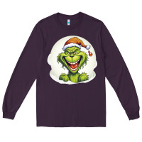 Plum Grinch Long Sleeve Tee - Unal Design