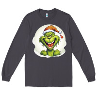 Smoke Grinch Long Sleeve Tee - Unal Design