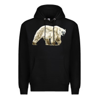 Black Polar Bear Premium Hoodie - LillyAllenDesigns