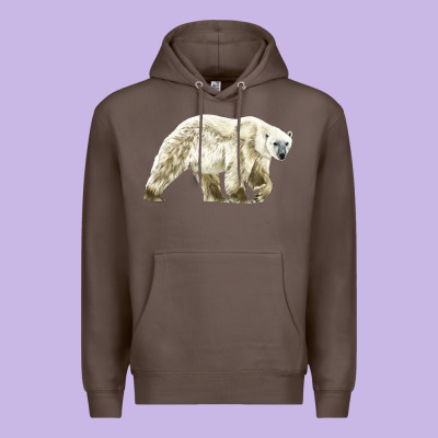 Polar Bear Premium Hoodie Designed By Lillyallendesigns