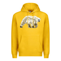 Lemon Polar Bear Premium Hoodie - LillyAllenDesigns