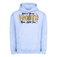 Pigment Grape Ice know your worth Urban Hoodie - MaliasSmallBusiness