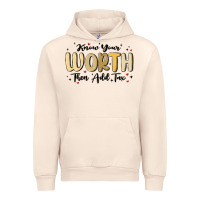 Sandshell know your worth Urban Hoodie - MaliasSmallBusiness