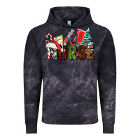 Cloud Black Christmas nurse Vintage Hoodie - AdoDesignShop