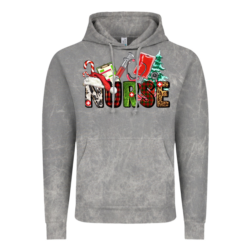 Christmas Nurse Vintage Hoodie by AdoDesignShop | Teevron