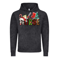 Vintage Black Christmas nurse Vintage Hoodie - AdoDesignShop