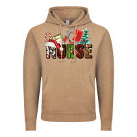 Vintage Coffee Christmas nurse Vintage Hoodie - AdoDesignShop