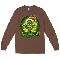 Chestnut Grinch Long Sleeve Tee - Unal Design