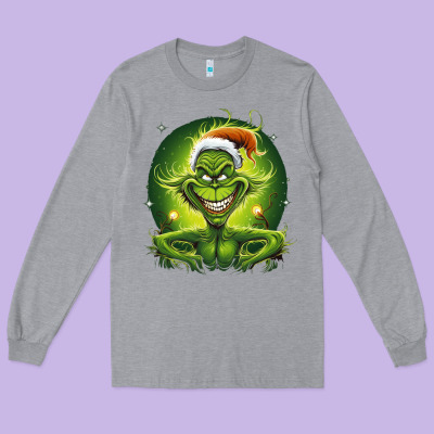 Long Sleeve Tee Grinch
