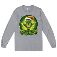 Heather Grey Grinch Long Sleeve Tee - Unal Design