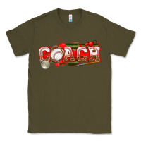 Army Green baseball coach Classic Tee - texasbilliewilder