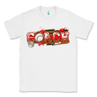 White baseball coach Classic Tee - texasbilliewilder