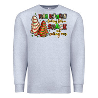 Heather Grey torn between looking like a snack and eating one Premium Sweatshirt - AdoDesignShop