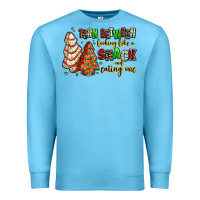 Ocean Blue torn between looking like a snack and eating one Premium Sweatshirt - AdoDesignShop