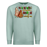 Seafoam torn between looking like a snack and eating one Premium Sweatshirt - AdoDesignShop