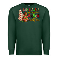 Sports Green torn between looking like a snack and eating one Premium Sweatshirt - AdoDesignShop