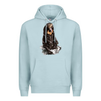 Blue Mist Malayan Sun Bear Premium Hoodie - LillyAllenDesigns