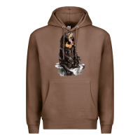 Chestnut Malayan Sun Bear Premium Hoodie - LillyAllenDesigns