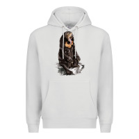 Dove Grey Malayan Sun Bear Premium Hoodie - LillyAllenDesigns